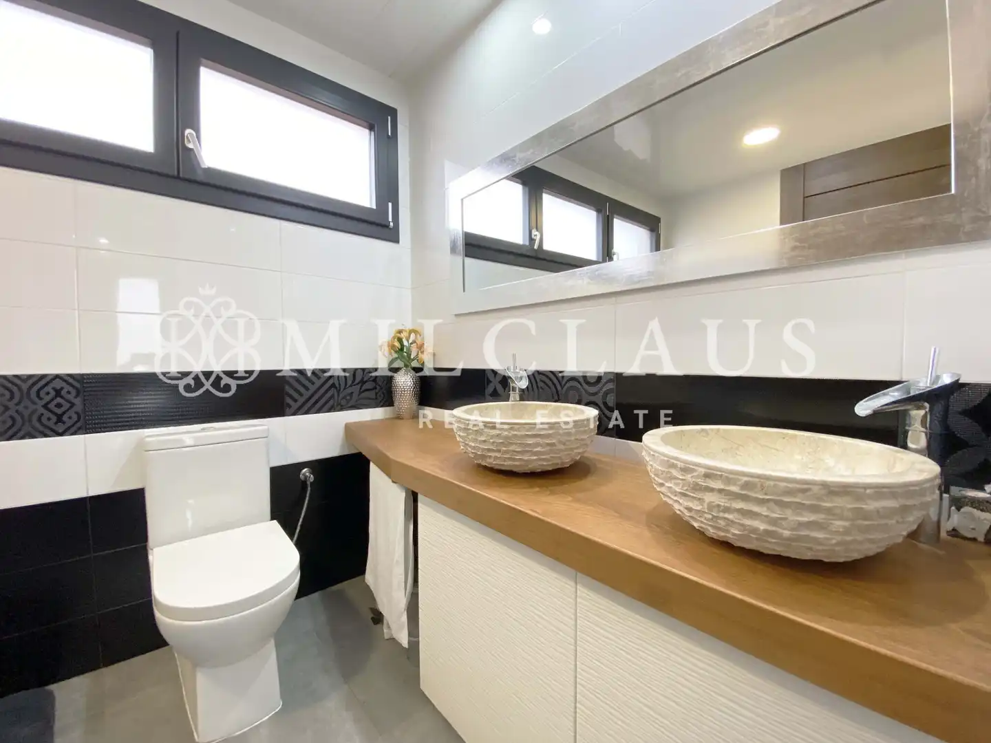 Badezimmer von Haus oder Chalet zum Verkauf in Lliçà d'Amunt mit Klimaanlage, Heizung und Privatgarten