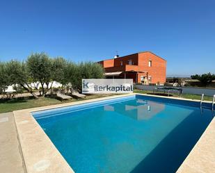 Swimming pool of House or chalet for sale in Alcoletge  with Air Conditioner, Heating and Private garden