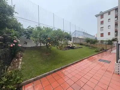 Garten von Wohnung zum Verkauf in Gozón mit Heizung, Privatgarten und Terrasse
