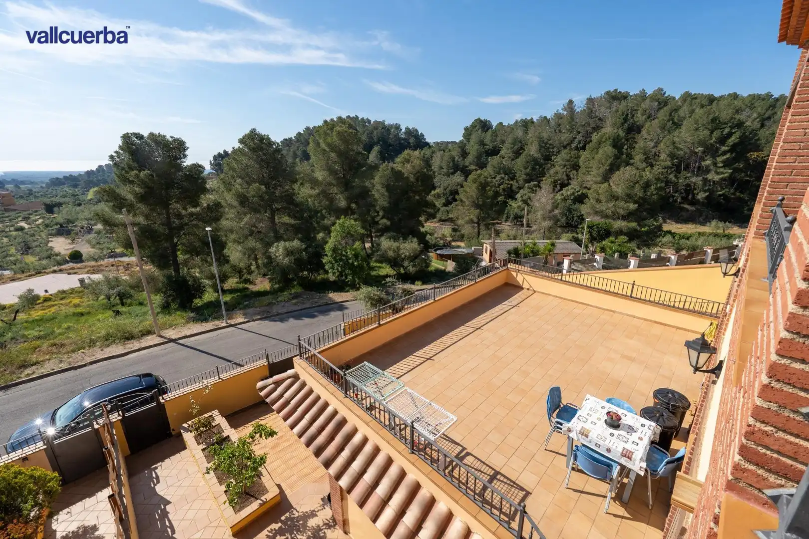 Terraza de Casa adosada en venta en Riudecanyes con Aire acondicionado, Calefacción y Jardín privado