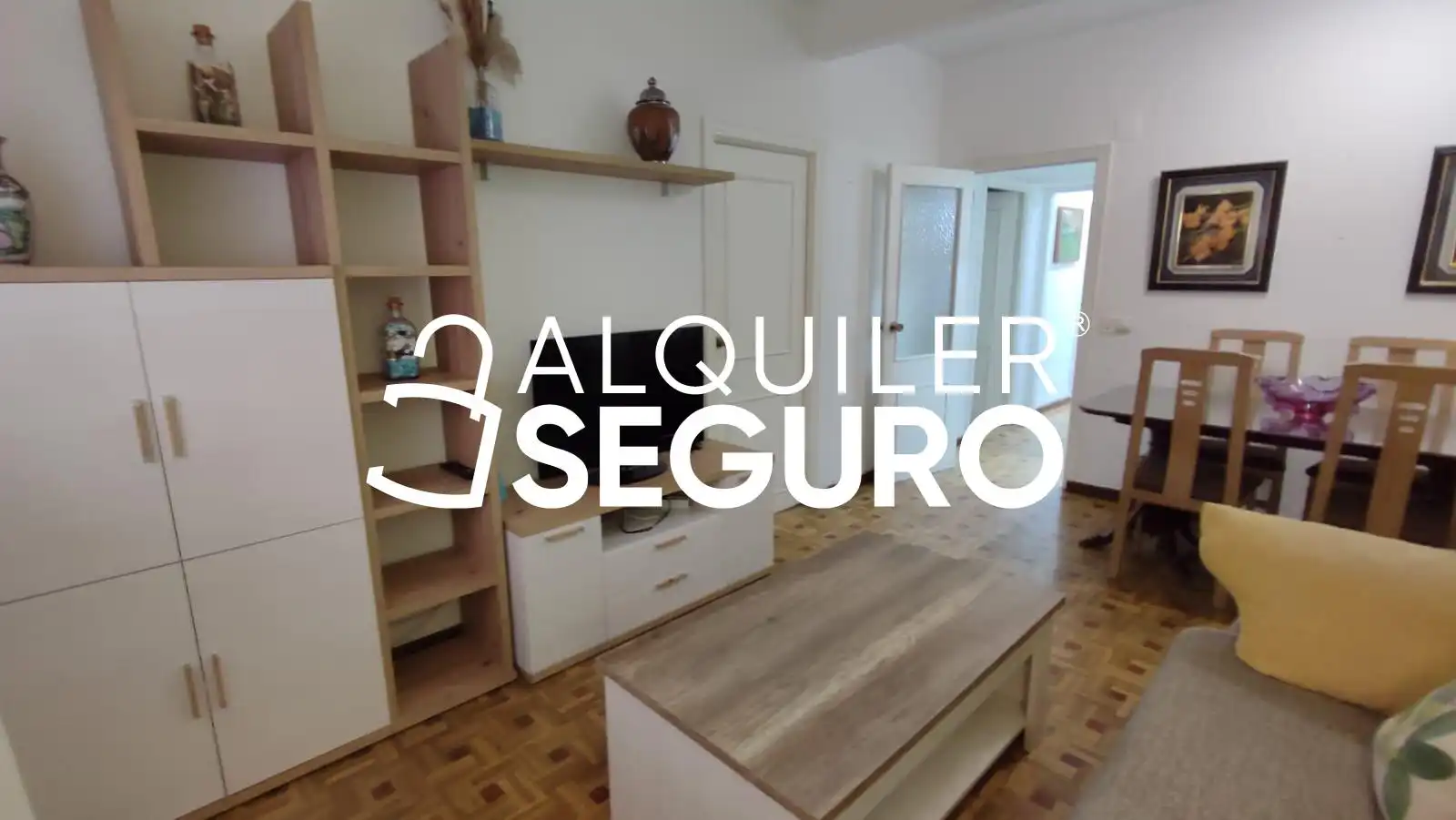 Wohnzimmer von Wohnung zur Miete in Alcobendas mit Heizung und Möbliert