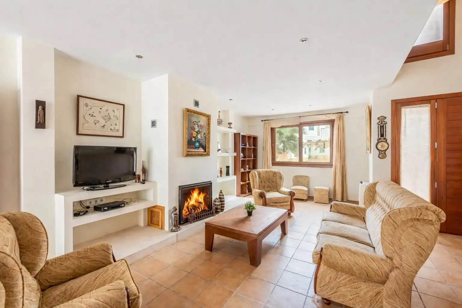 Living room of Detached homes for sale in Artà  with Air Conditioner, Heating and Storage room