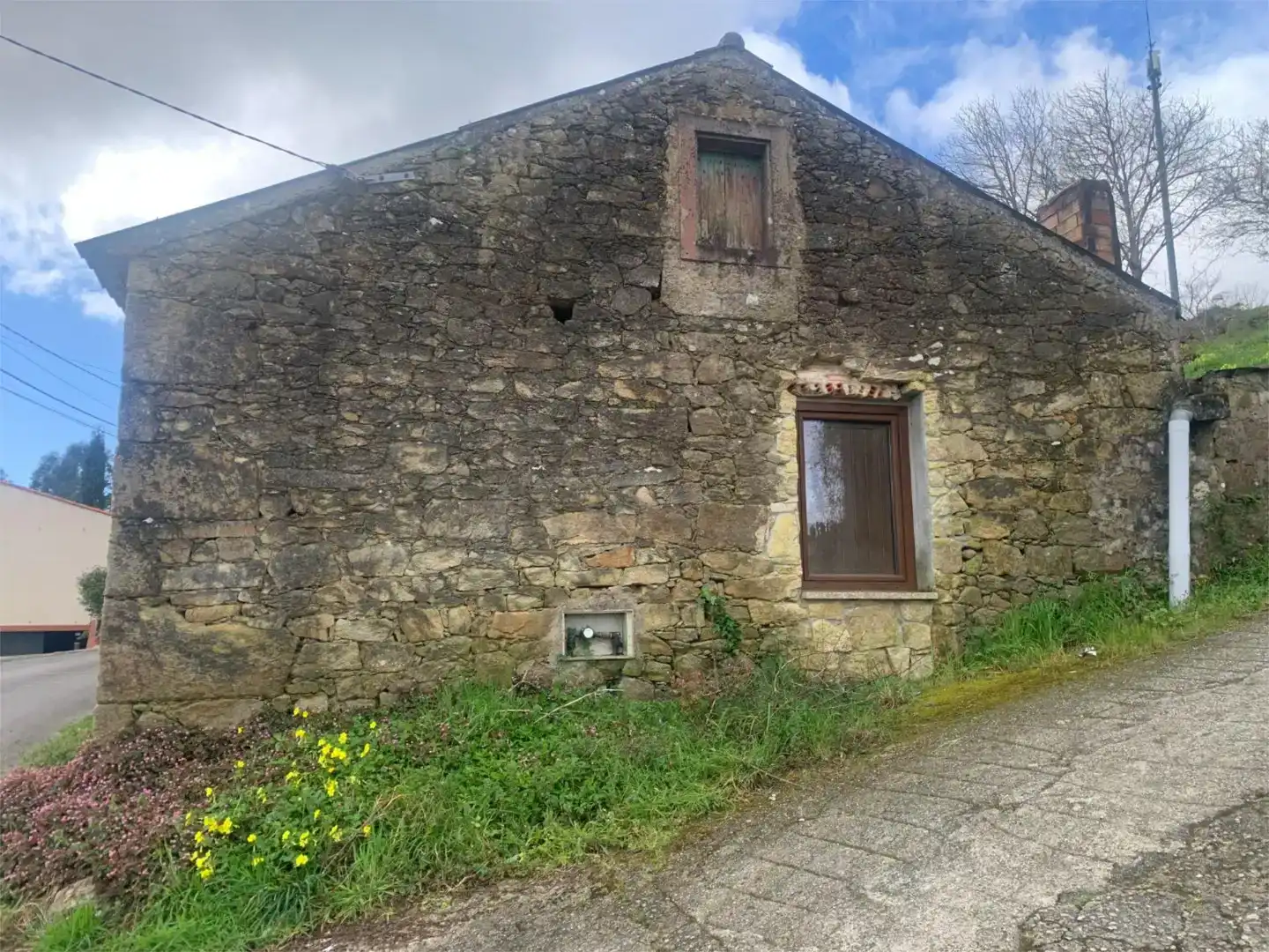 Vista exterior de Piso en venta en Boiro