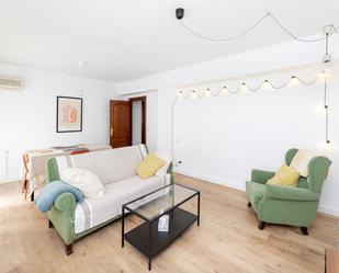 Living room of Flat for sale in  Granada Capital  with Air Conditioner, Terrace and Balcony