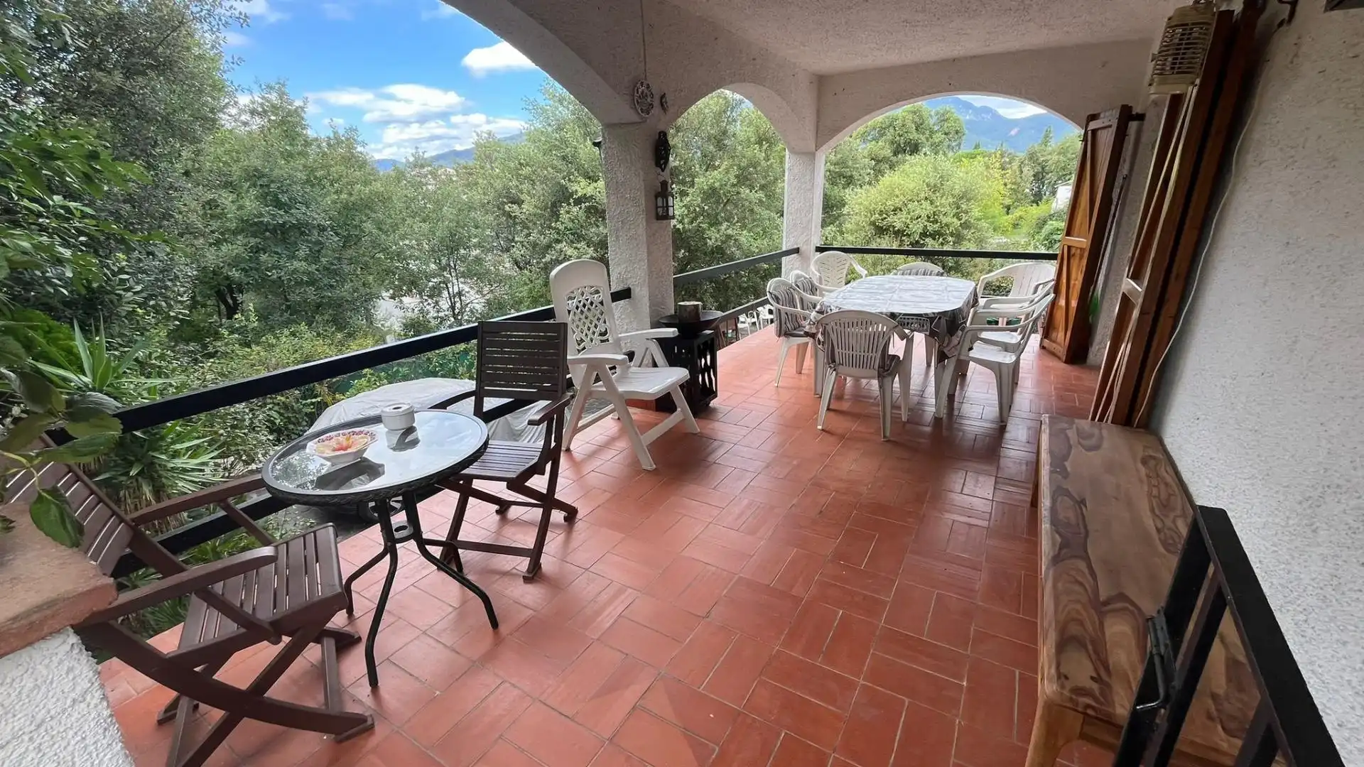 Terrasse von Haus oder Chalet zum Verkauf in Riells i Viabrea