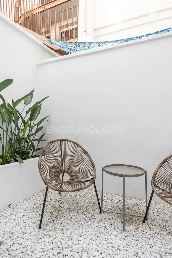 Terraza de Piso de alquiler en Valencia con Aire acondicionado, Calefacción y Terraza