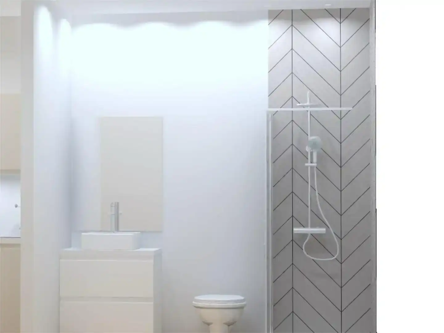 Badezimmer von Geschaftsraum zum Verkauf in Casco Antiguo