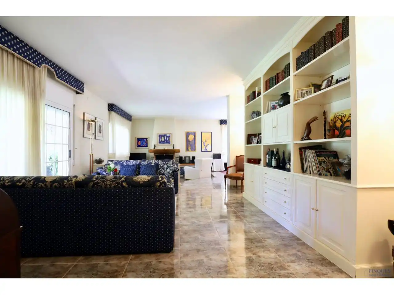 Living room of Houses for sale in Caldes de Malavella  with Heating, Private garden and Terrace