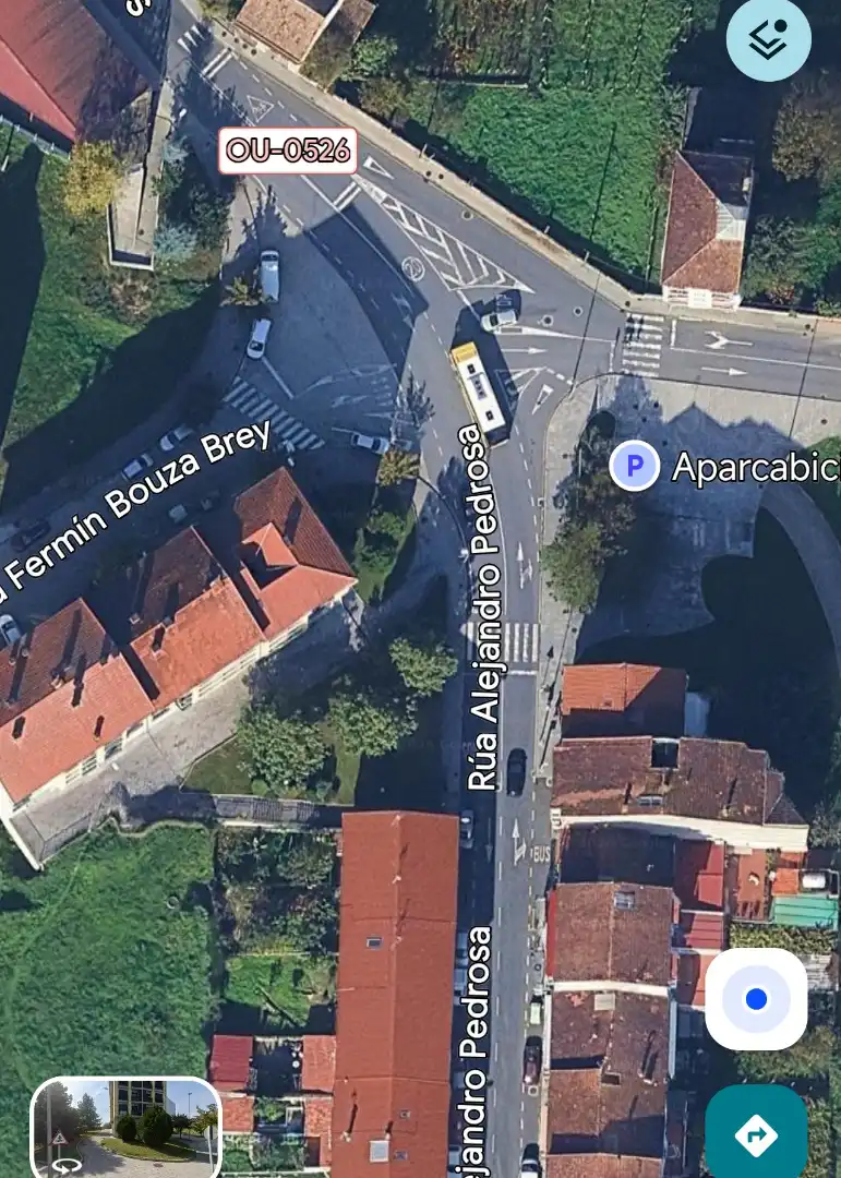 Aparcament de Planta baixa de lloguer en Ourense Capital  amb Calefacció i Moblat