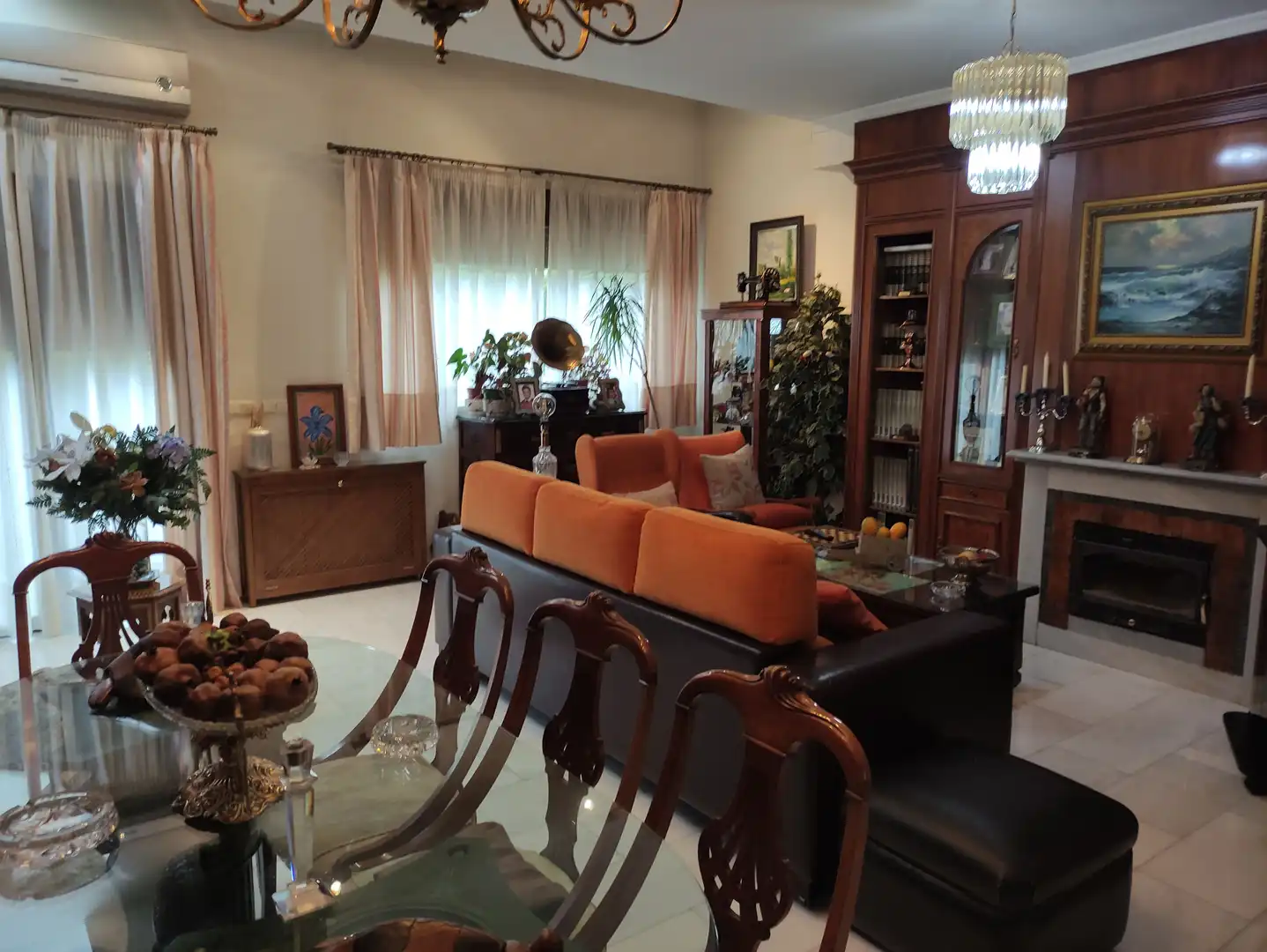 Living room of Detached homes for sale in Granada  with Air Conditioner, Heating and Storage room