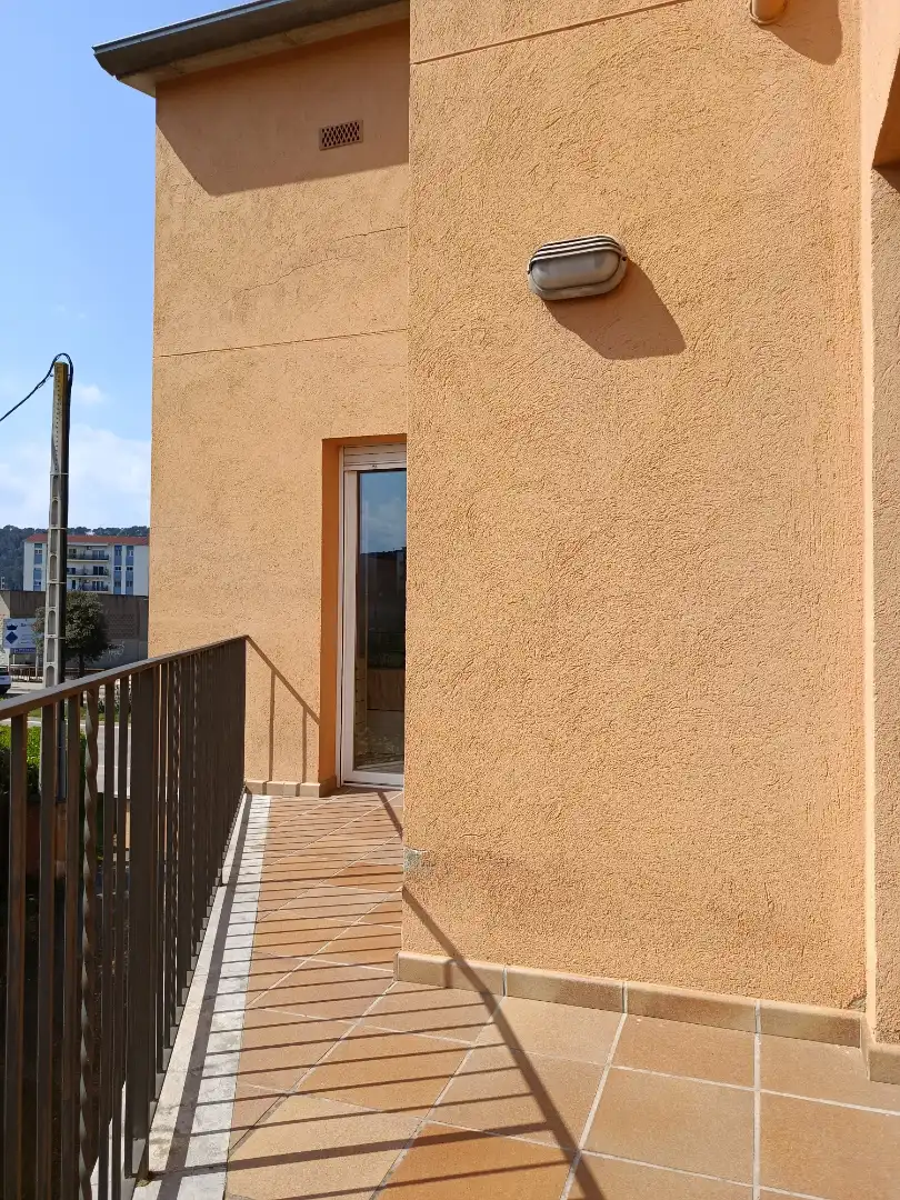 Terrassa de Casa adosada en venda en Sant Julià de Ramis amb Calefacció, Jardí privat i Terrassa