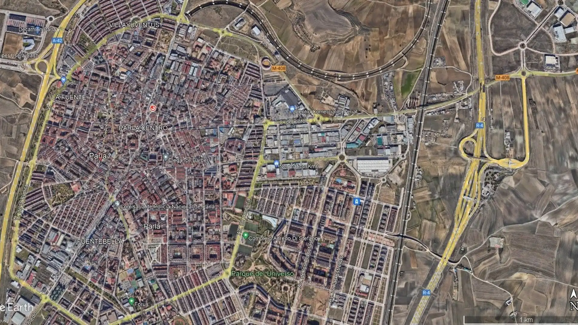 Vista exterior de Piso en venta en Parla