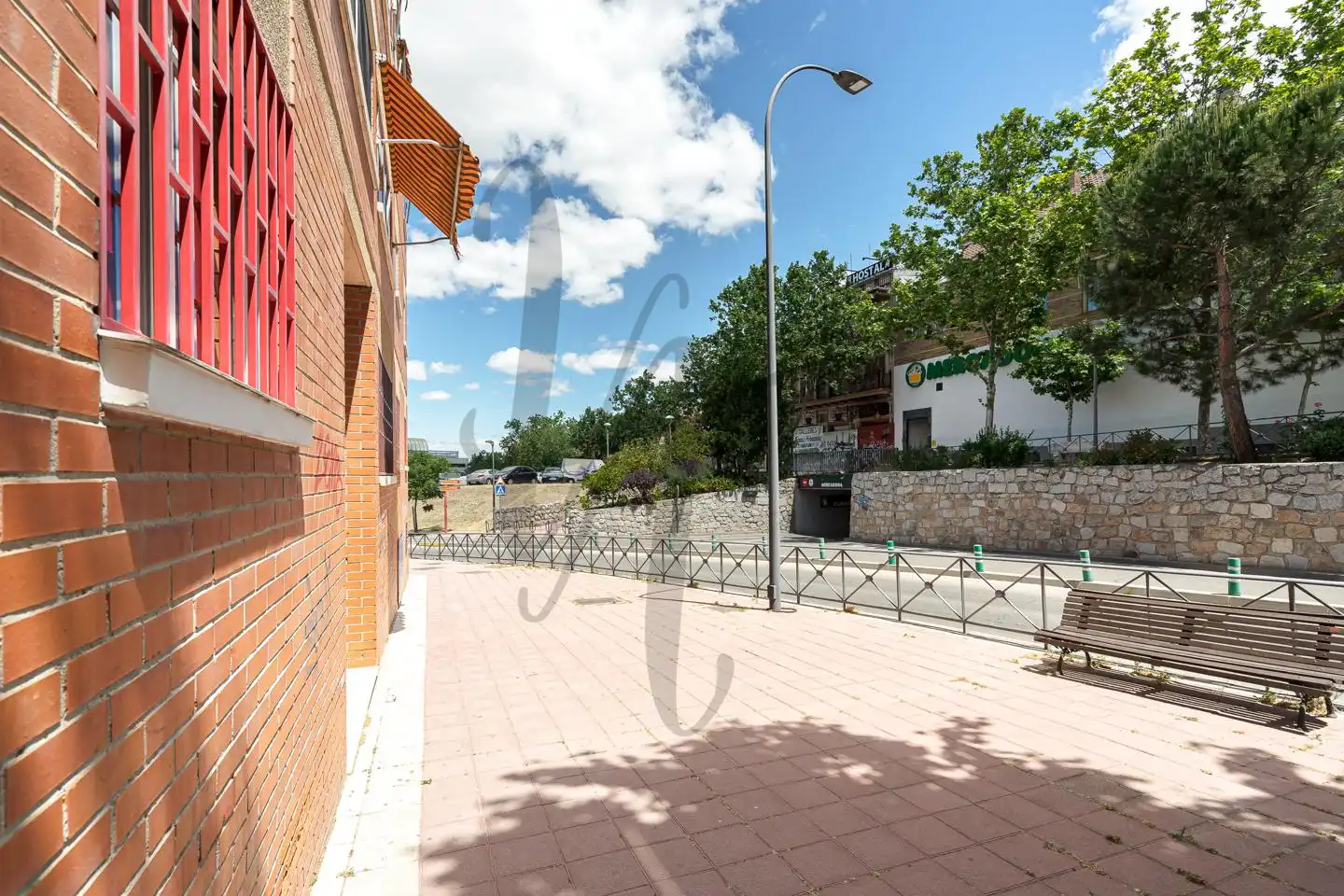 Terrasse von Erdgeschoss zur Miete in San Sebastián de los Reyes mit Heizung