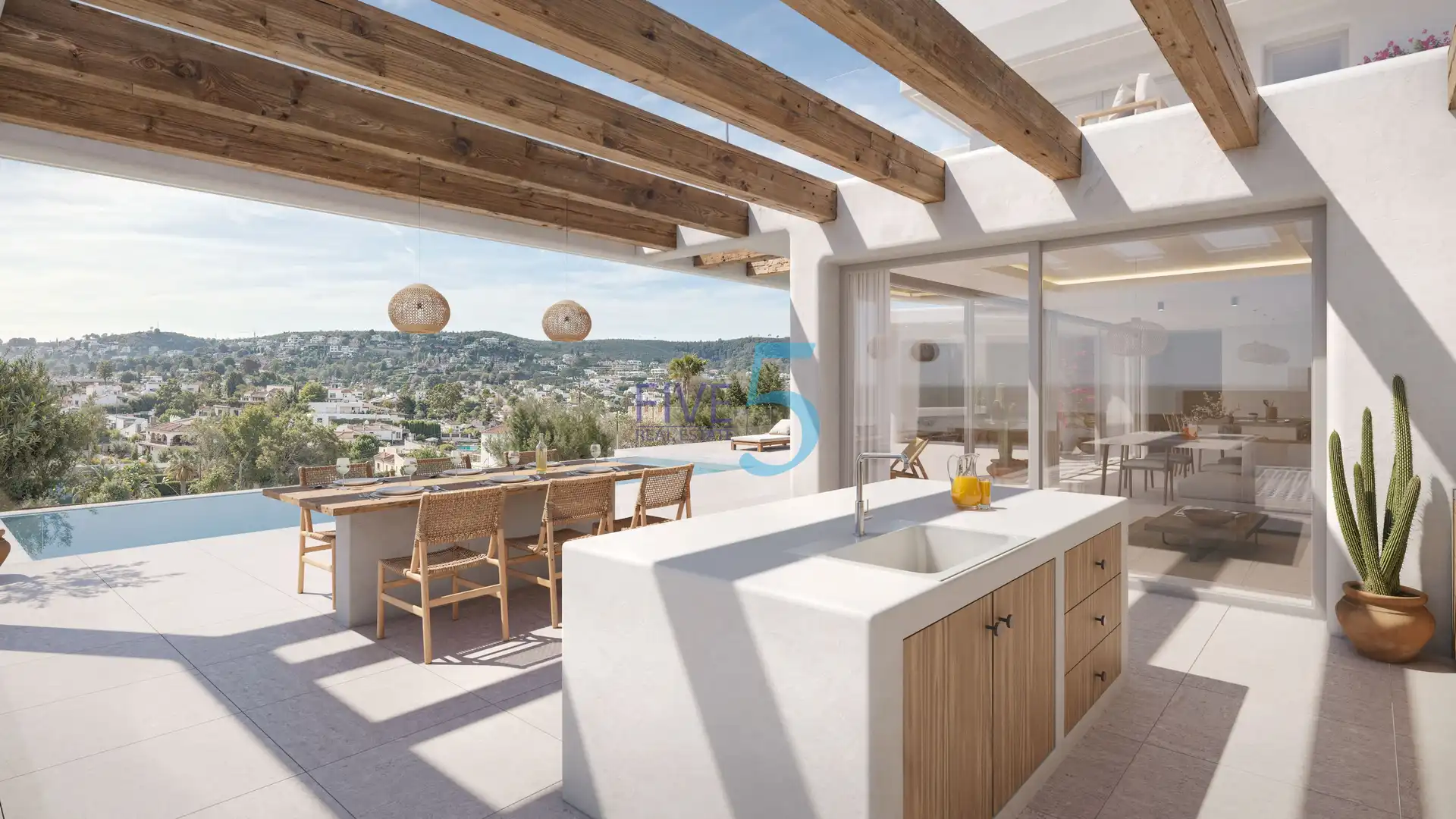 Terraza de Casa o chalet en venta en Jávea / Xàbia
