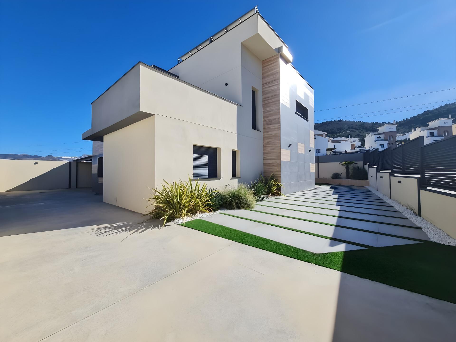 Exterior view of House or chalet to rent in Dílar  with Air Conditioner, Private garden and Terrace