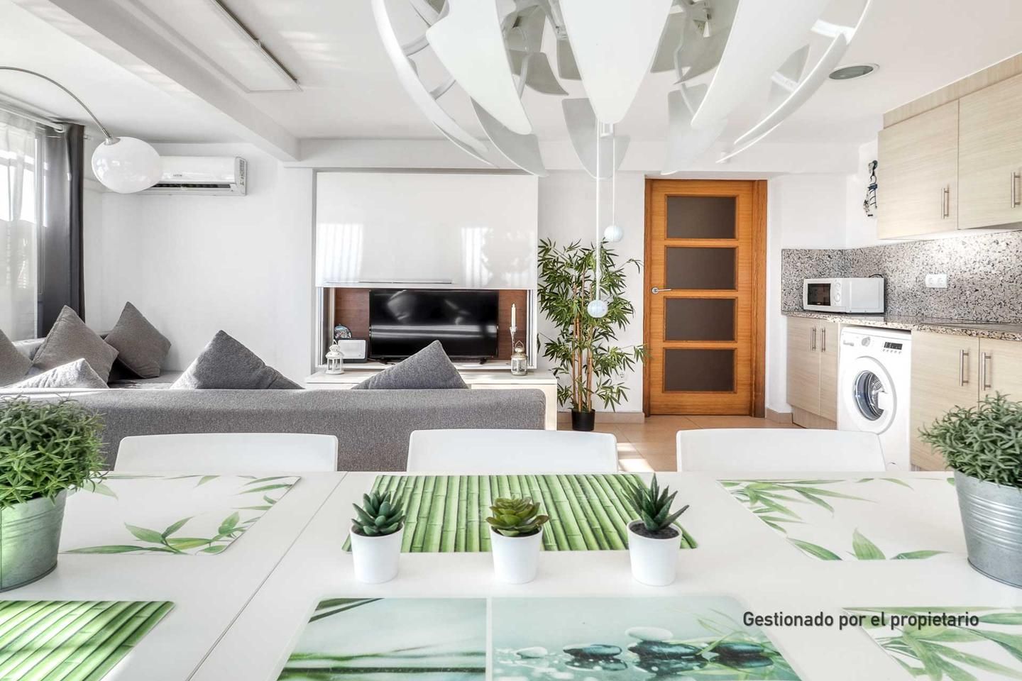 Living room of Planta baja for sale in Castell d'Aro, Platja d'Aro i s'Agaró  with Air Conditioner and Furnished