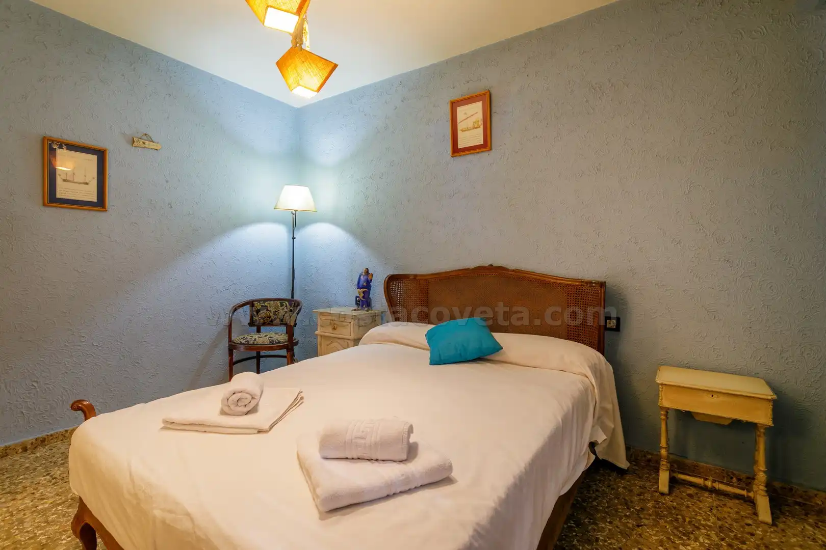 Dormitori de Casa o xalet en venda en El Campello amb Aire condicionat, Jardí privat i Terrassa
