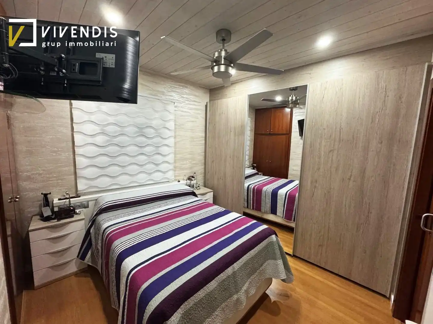 Bedroom of Houses for sale in Almenar  with Air Conditioner, Heating and Storage room