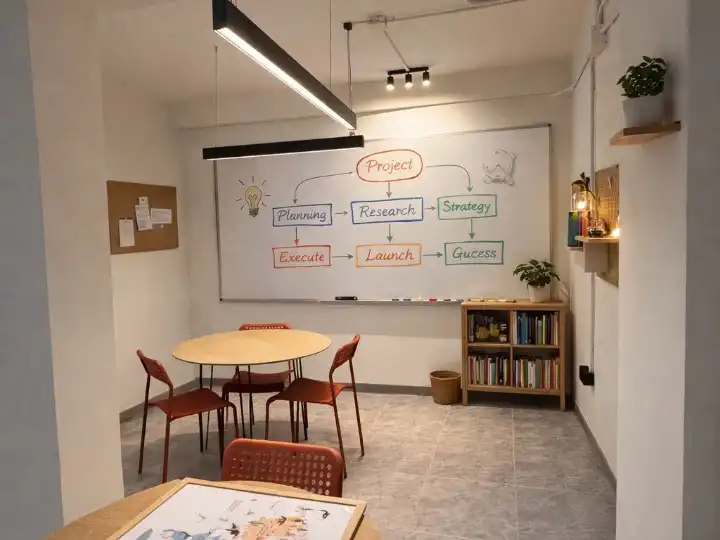 Büro zur Miete in Quart de Poblet mit Klimaanlage, Heizung und Möbliert