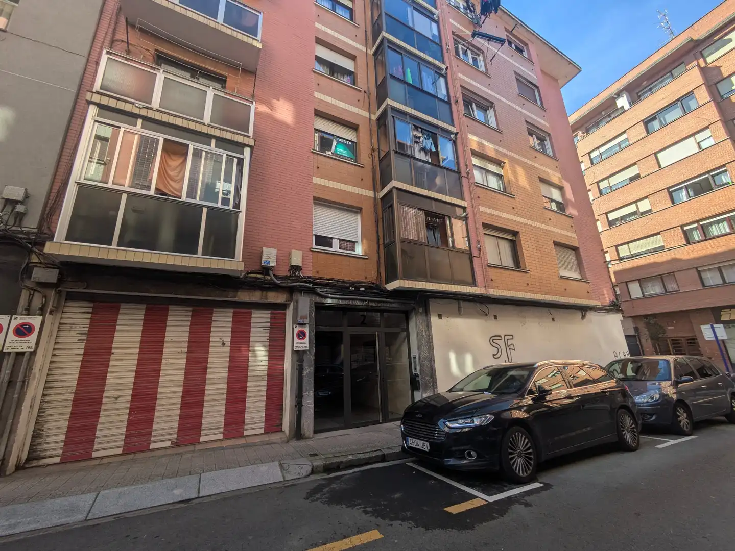 Vista exterior de Pis en venda en Erandio amb Calefacció i Traster