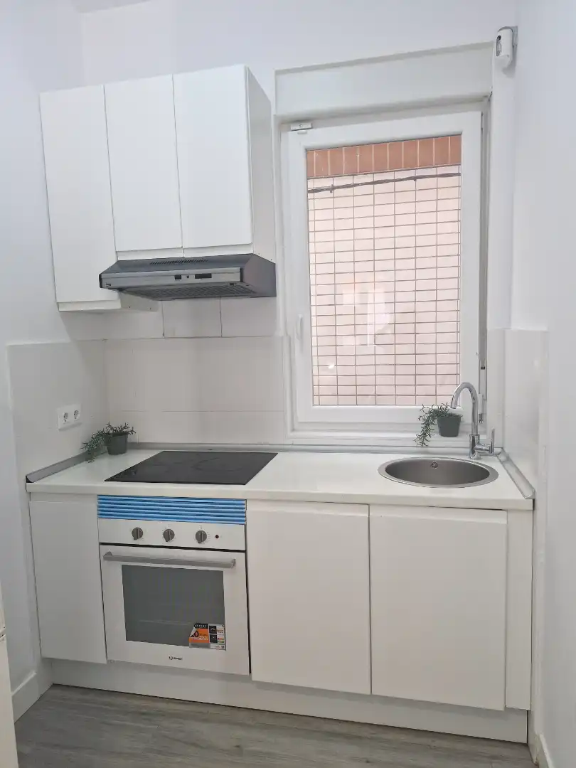 Cocina de Piso de alquiler en Sestao  con Amueblado, Lavadora y Microondas
