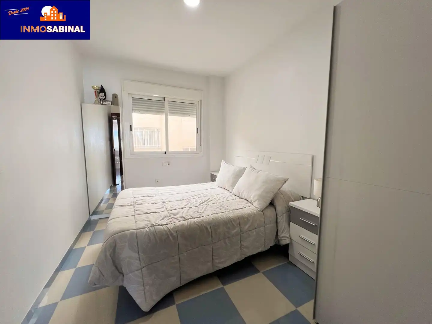 Bedroom of Flat for sale in Roquetas de Mar  with Air Conditioner, Terrace and Furnished
