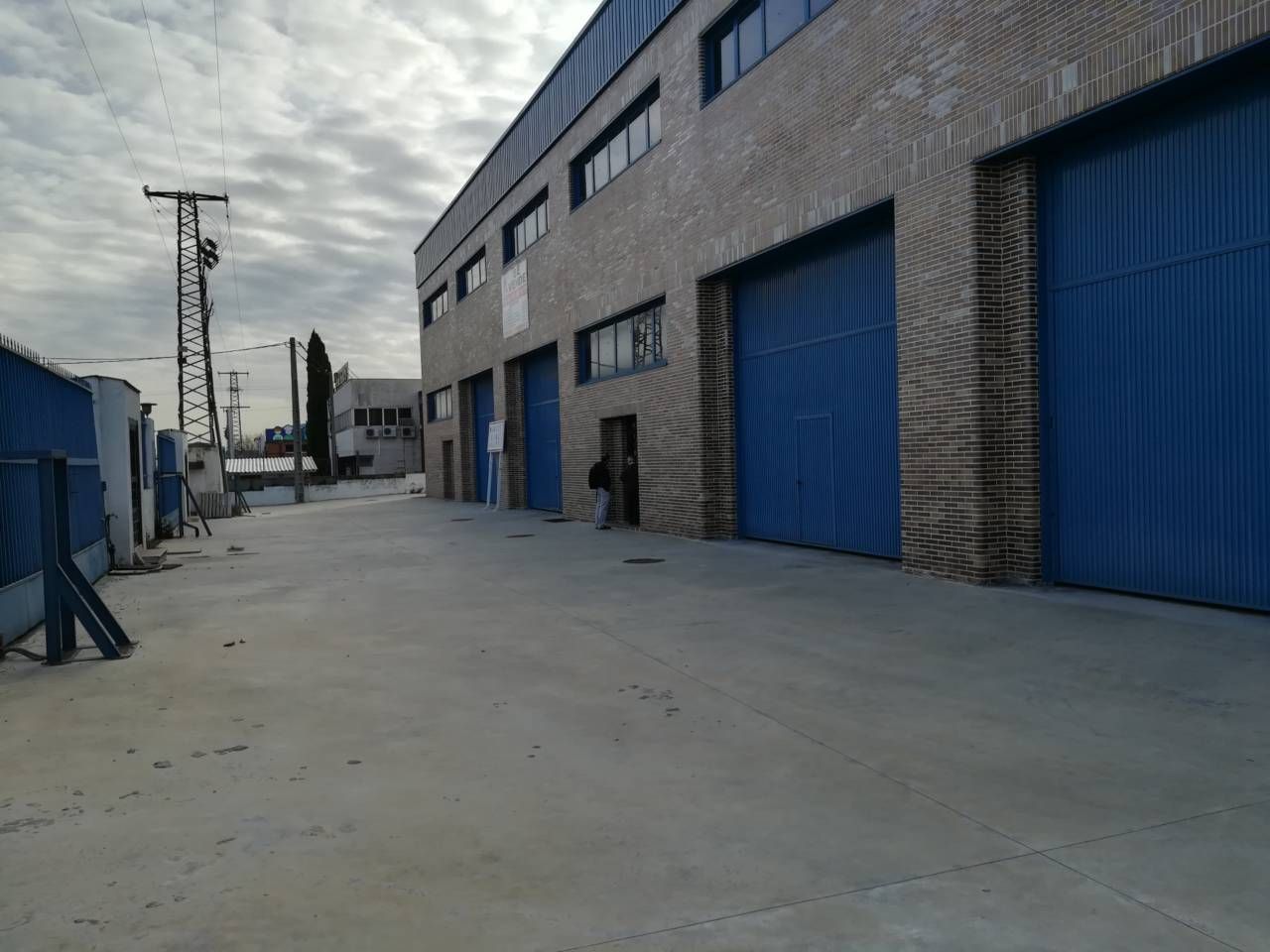 Exterior view of Industrial buildings for sale in Leganés