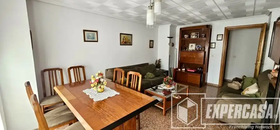 Sala de estar de Piso en venta en Alaquàs con Aire acondicionado y Trastero