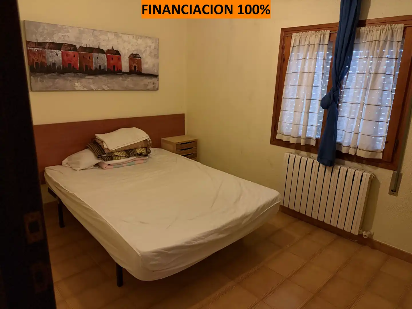Habitación de Casa o chalet en venta en Ejea de los Caballeros con Calefacción, Jardín privado y Trastero
