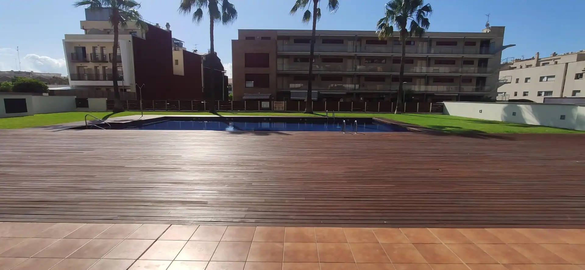 Swimming pool of Flat for rent in La Ràpita  with Terrace and Furnished