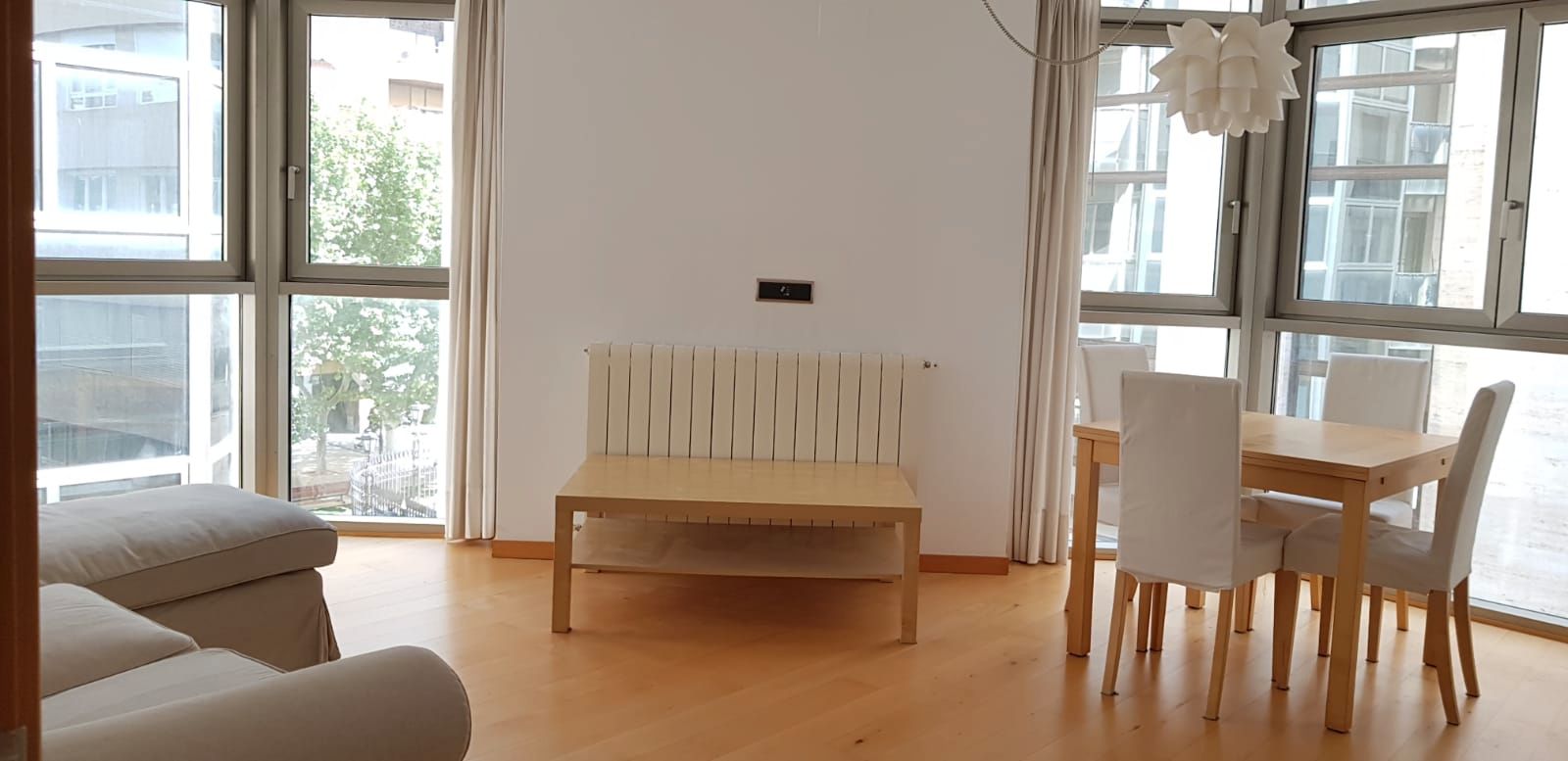 Living room of Flat for sale in  Albacete Capital  with Air Conditioner, Heating and Storage room