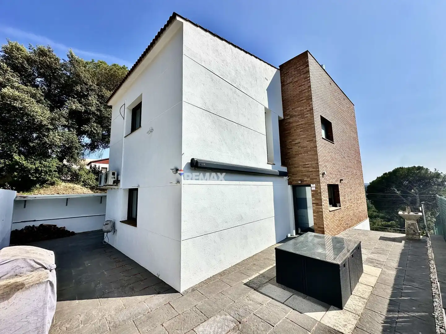 Vista exterior de Casa o chalet en venta en Santa Maria de Palautordera con Aire acondicionado, Calefacción y Terraza