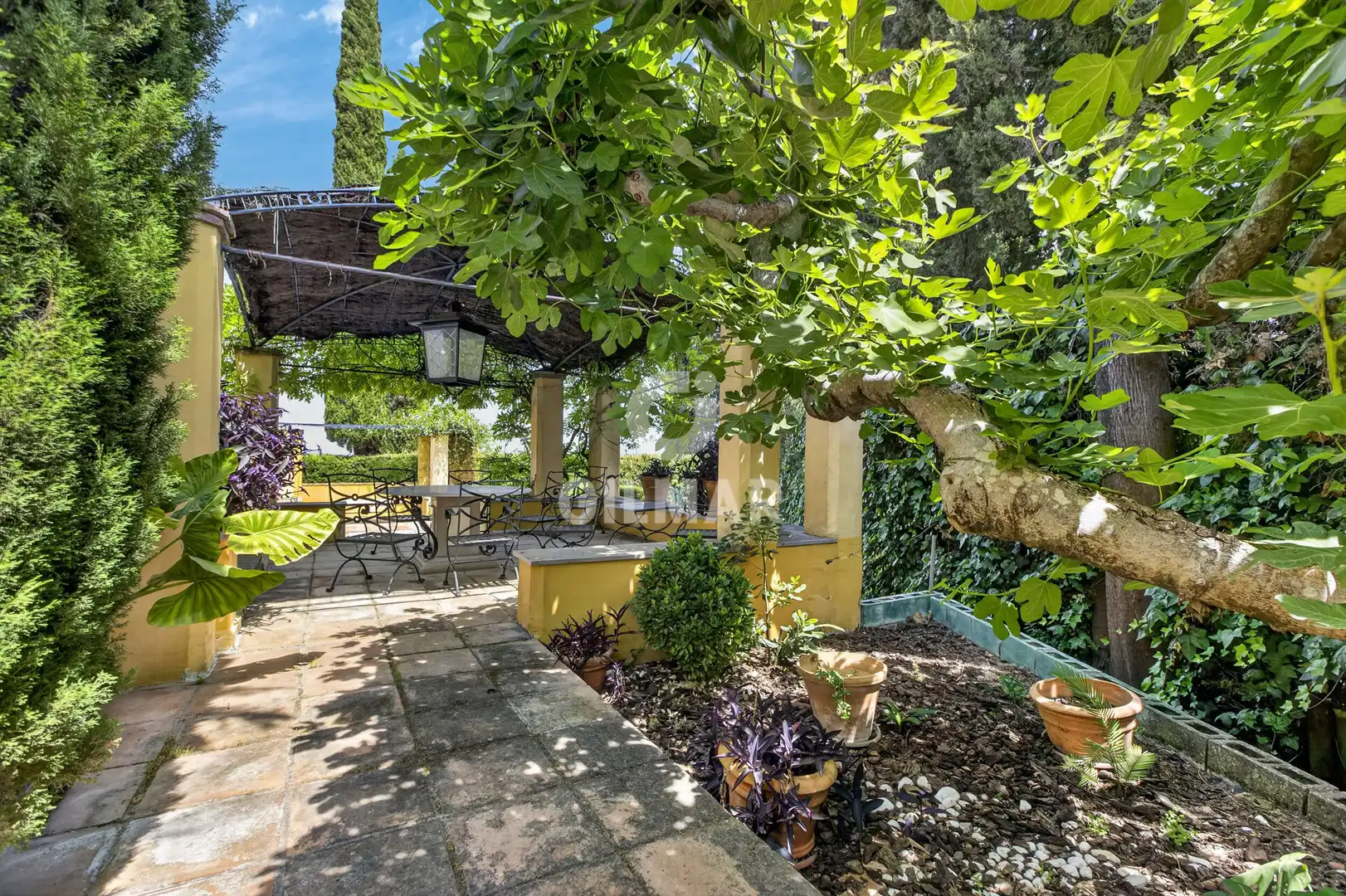 Garden of Houses for sale in Tomares  with Heating, Private garden and Swimming Pool