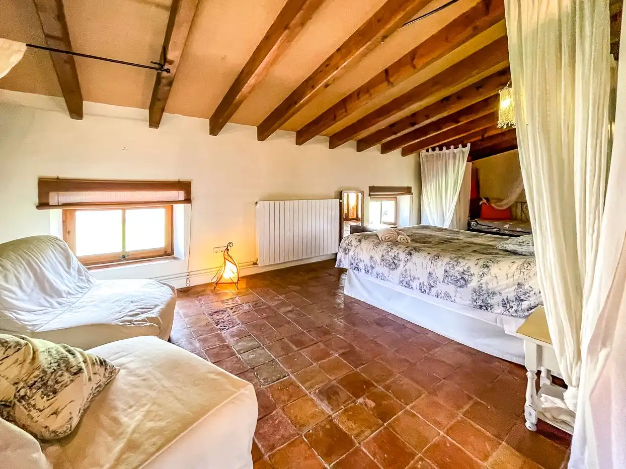 Habitación de Finca rústica en venta en Rupit i Pruit con Jardín privado