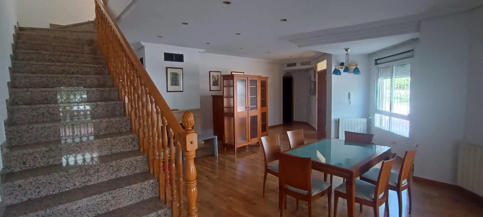Menjador de Casa o xalet de lloguer en Murcia amb Aire condicionat, Calefacció i Parquet