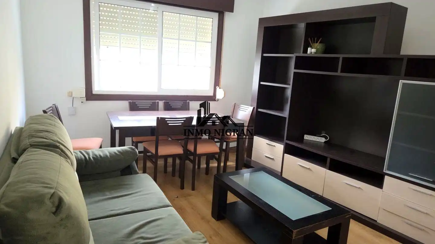 Sala de estar de Casa o chalet de alquiler en Nigrán con Balcón