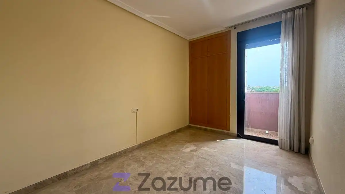 Schlafzimmer von Wohnung zur Miete in Murcia mit Klimaanlage, Heizung und Terrasse