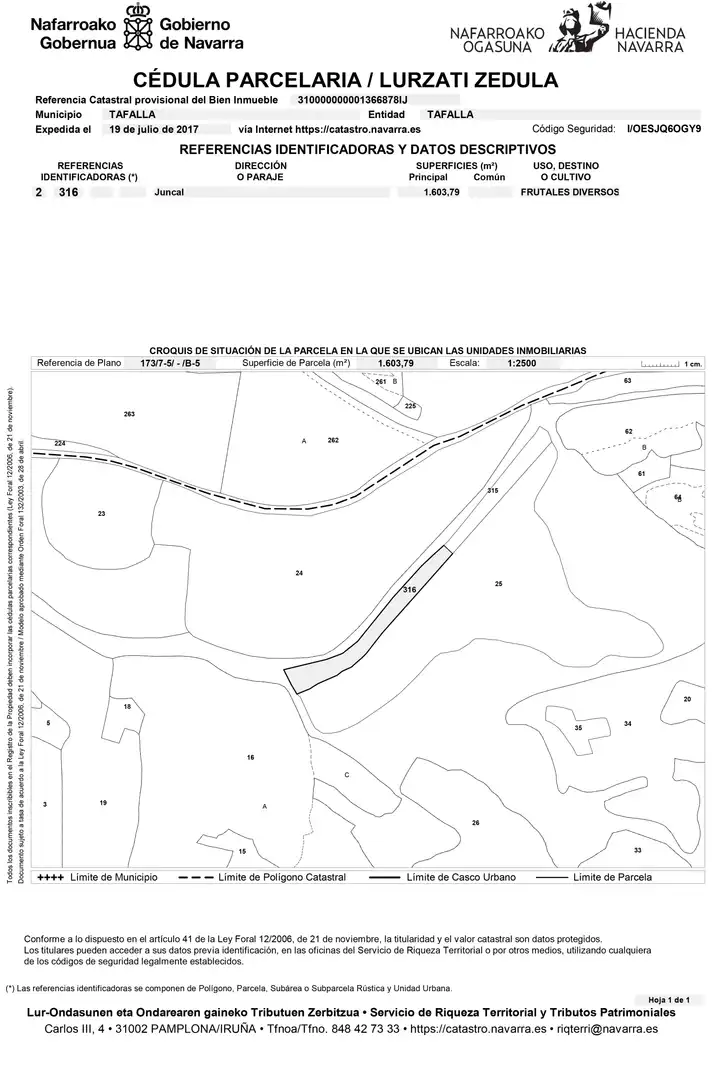 Rural land for sale in Tafalla - TERMINO JUNCAL, imagen 48