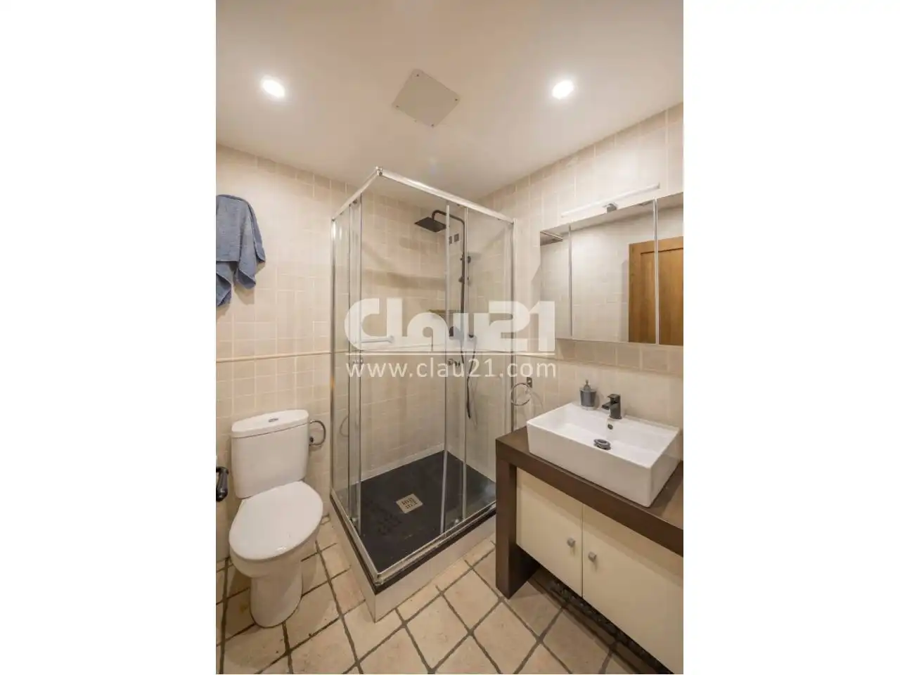 Bathroom of Flat for sale in Berga  with Heating, Parquet flooring and Furnished
