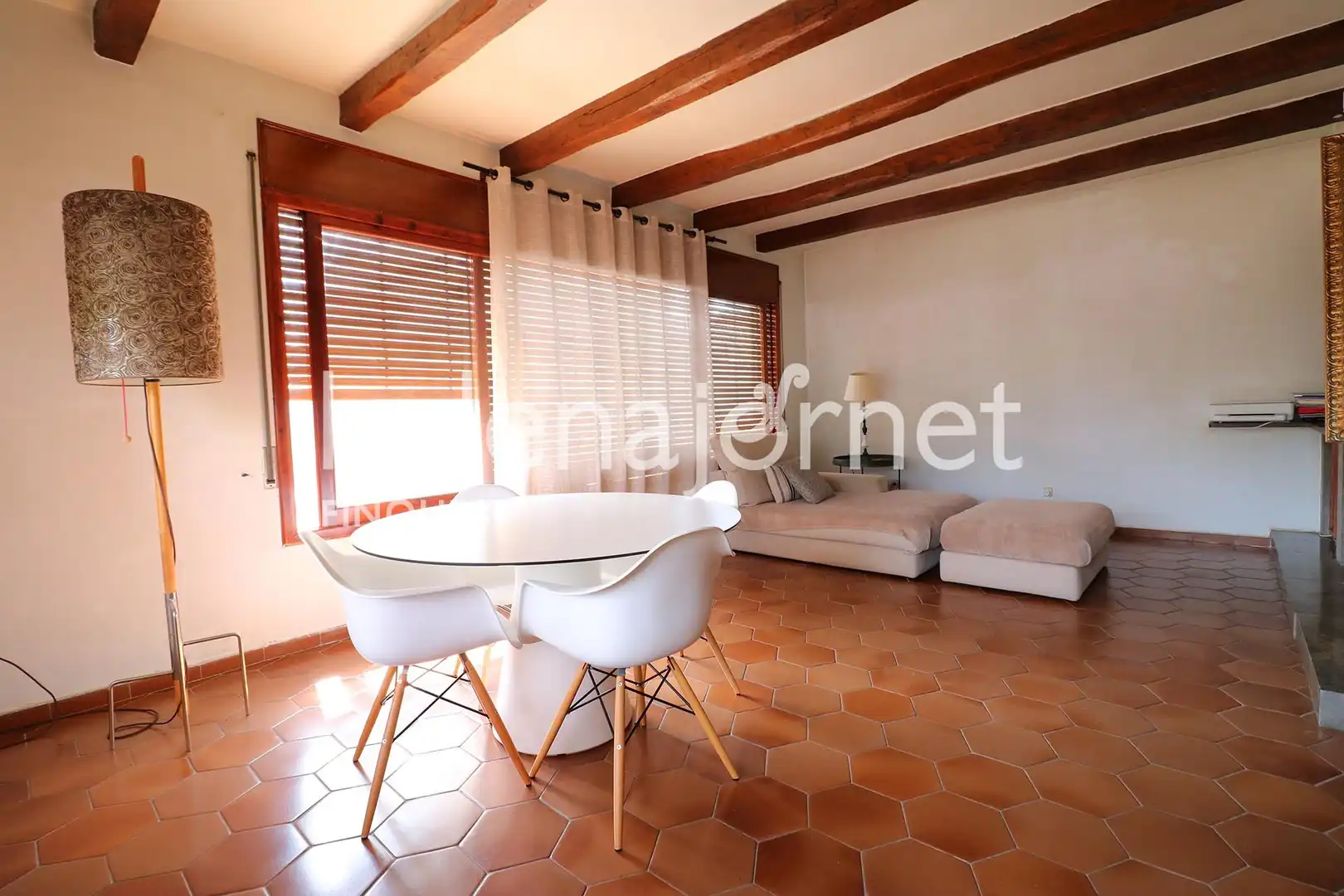 Sala de estar de Casa adosada en venta en Sant Feliu de Guíxols con Amueblado