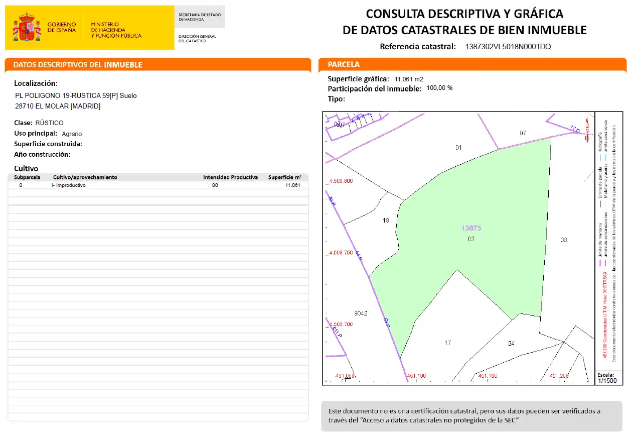 Terreny residencial en venda a Poligono 19-Rustica, imagen 13