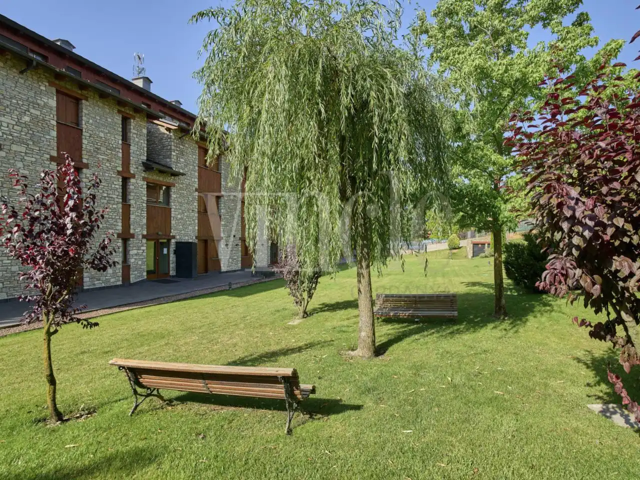 Garten von Wohnung zum Verkauf in Llívia mit Heizung, Privatgarten und Parkett