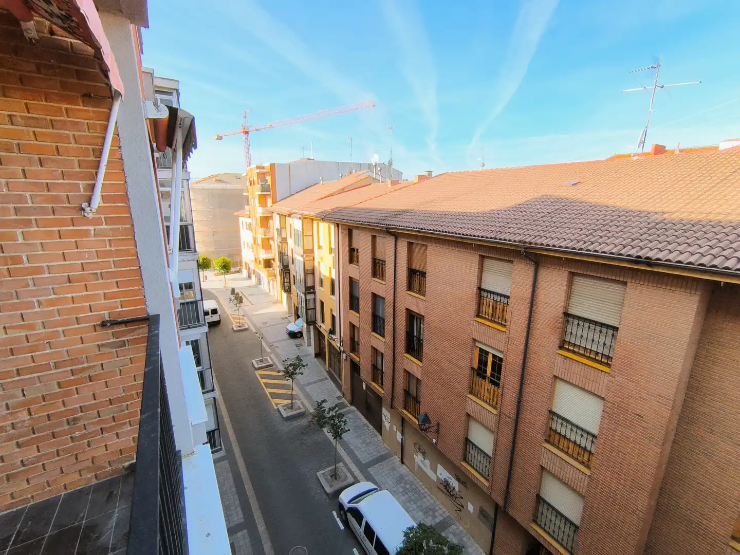 Exterior view of Flat for rent in Palencia  with Heating, Parquet flooring and Terrace