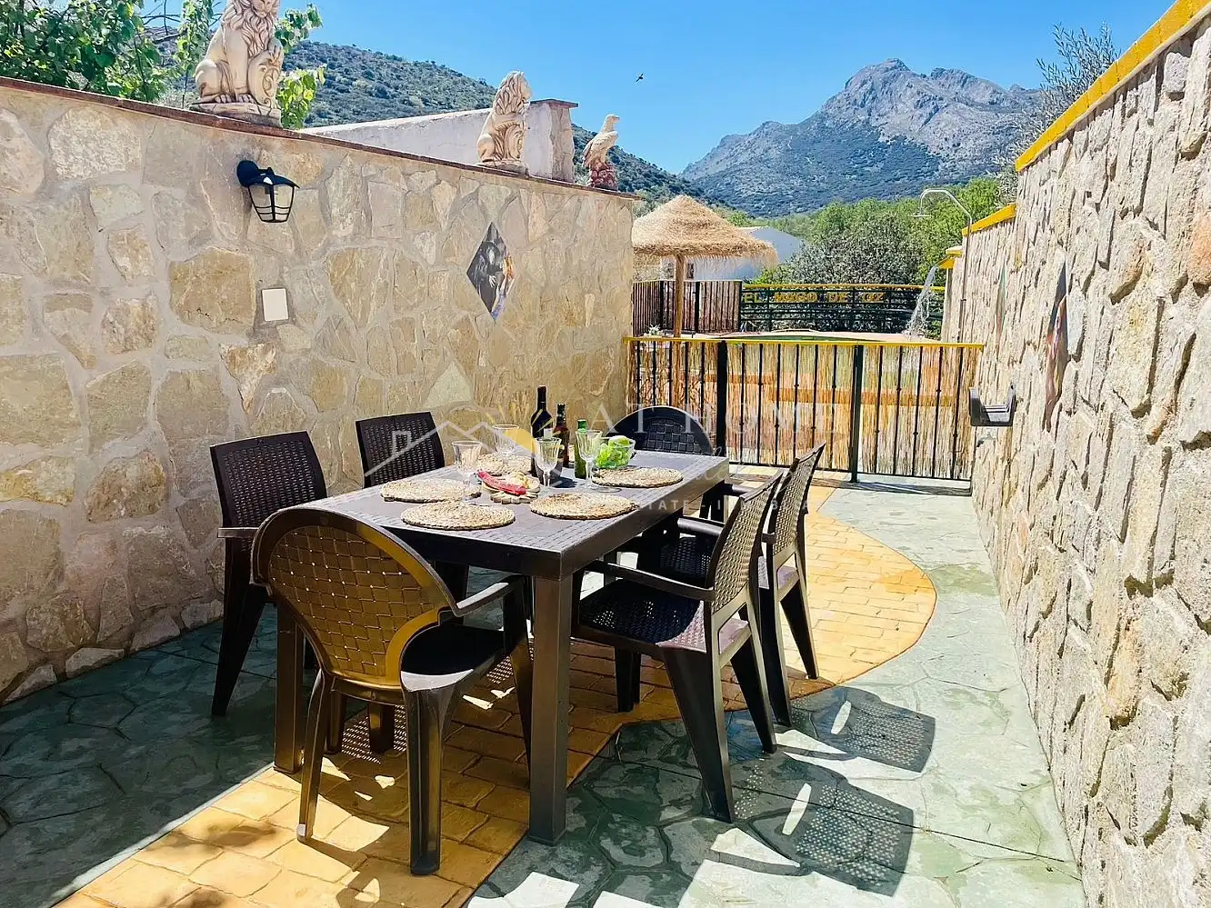 Terraza de Casa o chalet en venta en Alfarnate con Terraza, Piscina y Horno