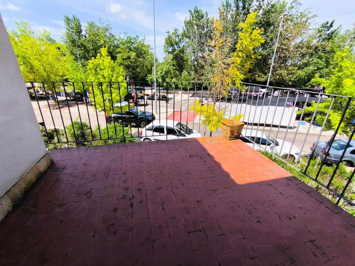 Terrassa de Casa o xalet en venda en Palencia amb Calefacció, Jardí privat i Parquet