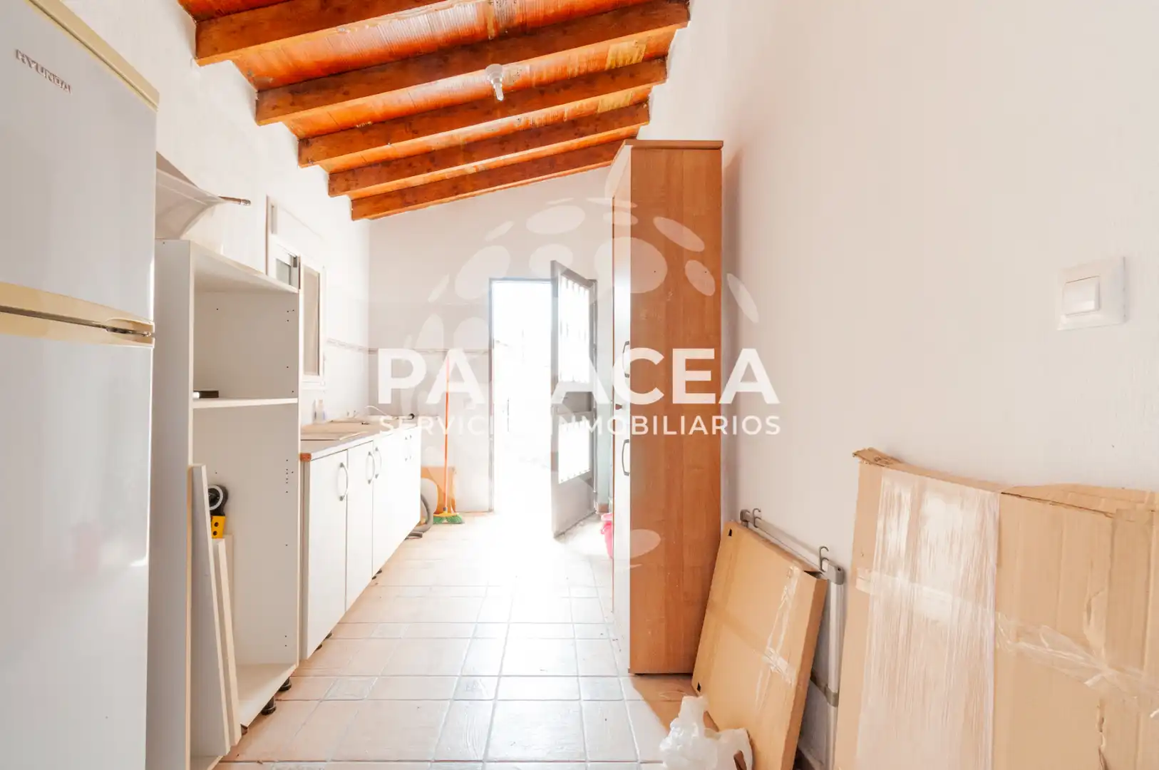 Cocina de Casa o chalet en venta en Las Tres Villas con Amueblado