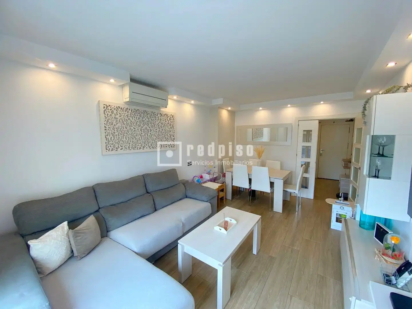 Sala d'estar de Pis en venda en Málaga amb Aire condicionat, Calefacció i Jardí privat