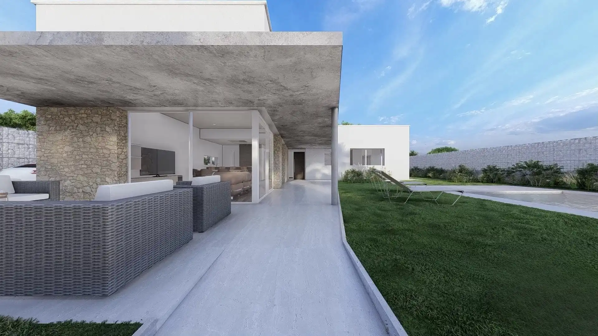 Terrassa de Casa o xalet en venda en Molina de Segura amb Aire condicionat, Calefacció i Jardí privat