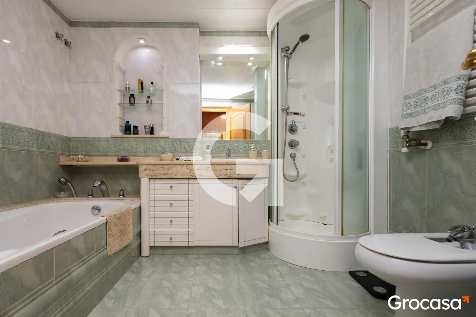 Bathroom of Detached homes for sale in Mataró  with Air Conditioner, Heating and Private garden