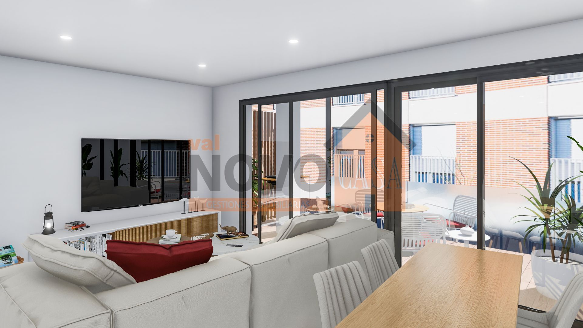 Living room of Flat for sale in Beniparrell  with Storage room